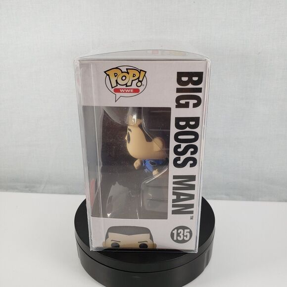 Funko Pop! Vinyl: WWE - Big Boss Man - GameStop (GS) (Exclusive) #135 W/Protecto - Picture 5 of 16